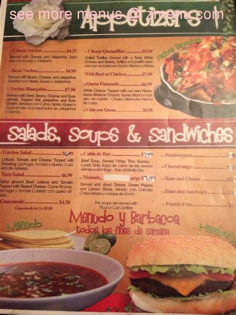 blanquita mexican restaurant|blanquitas menu.